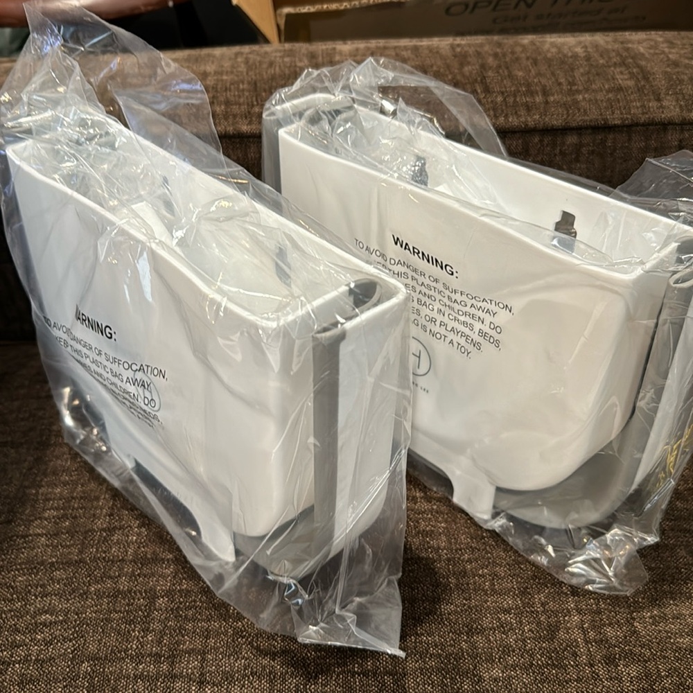 2 Countertop Waste Bins NIB
